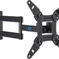 Full Motion Tv Monitor Wall Mount Bracket Articulating Arms Swivel Tilt Extension Rotation