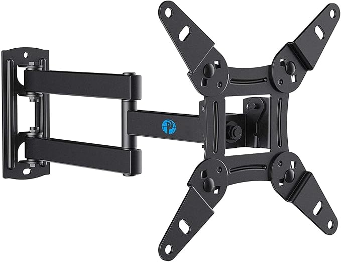 Full Motion Tv Monitor Wall Mount Bracket Articulating Arms Swivel Tilt Extension Rotation