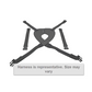 Hip Harness, Static, Front Pull, Small W/ Extra Webbing Straps