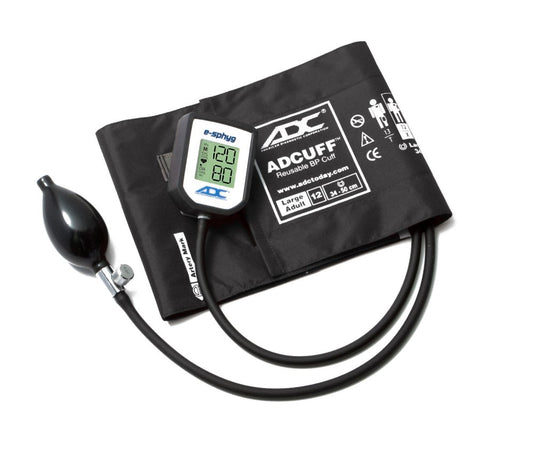 E-sphyg Digital Pocket Aneroid Sphyg, Large Adult, Black, Each