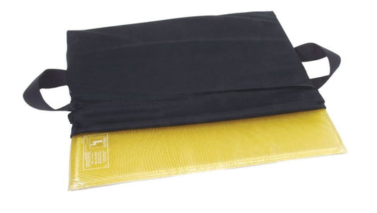 T-Gel Bariatric Wheelchair Cushion With Blu Nylon Cover, 20"W  X 18"D X 5/8"H