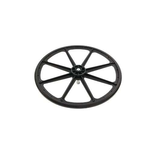 Sentra Bariatric W/C 24 Complete Rear Wheel Assembly