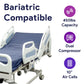 Low Air Loss / Alternating Pressure Mattress System w/ 660lb weight capacity 36x80x10