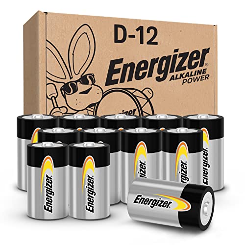 Energizer Alkaline Power D Batteries (12 Pack)