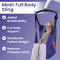 Universal Full Body Mesh Patient Lift Sling, Medium, 49.2" L x 42.5" W