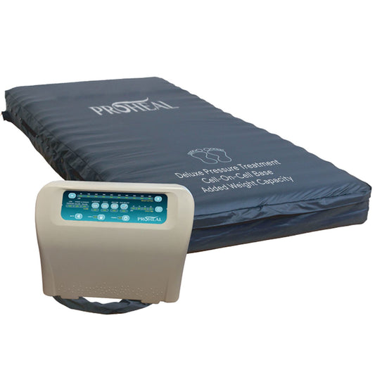 Low Air Loss / Alternating Pressure Mattress System w/ 660lb weight capacity 36x80x10