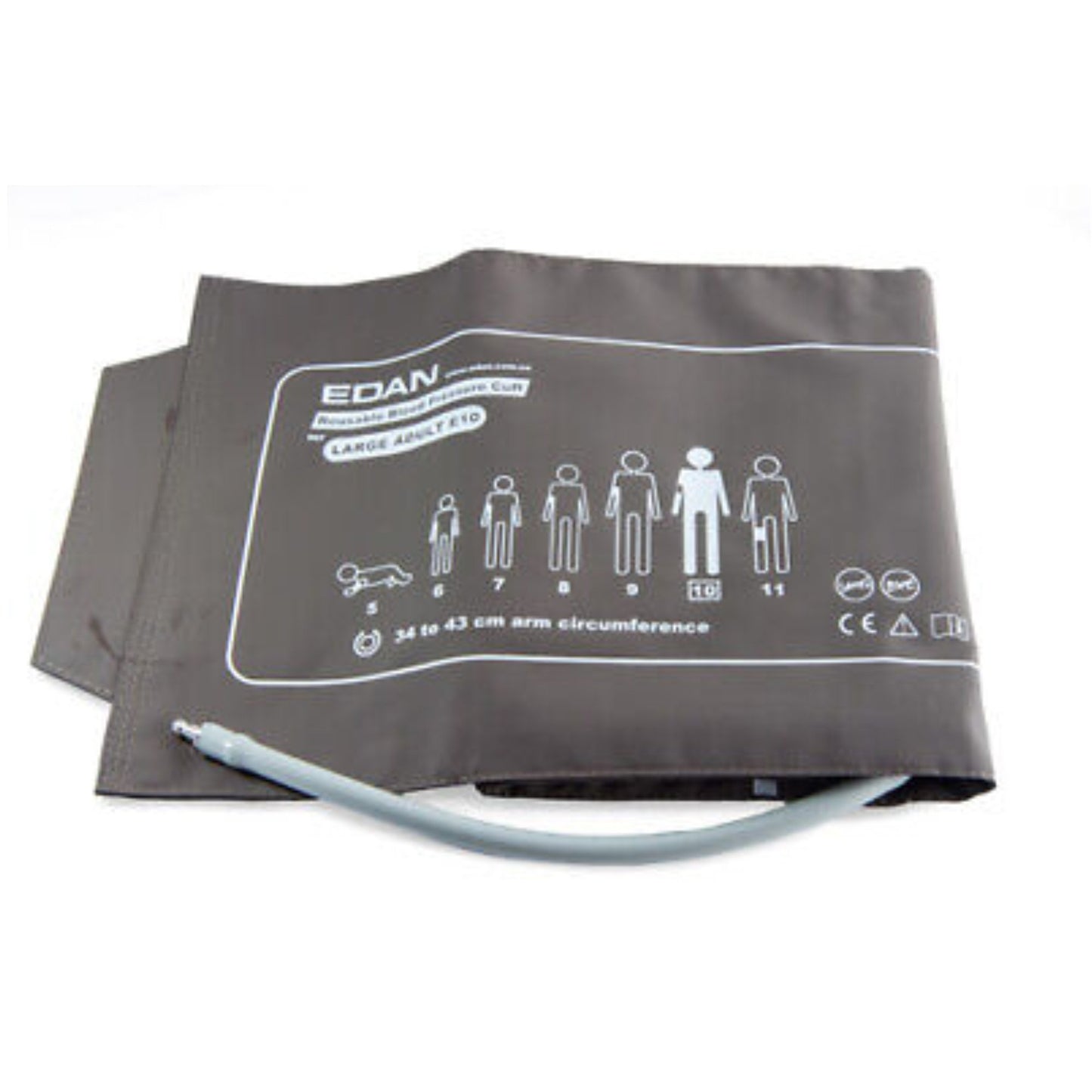 Reusable Blood Pressure Cuff 33 To 47 Cm  Large Adult Cuff