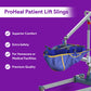 Padded Clip U Sling for Cradle Bar Patient Lifts -Head Support, X Large, 55"x42"
