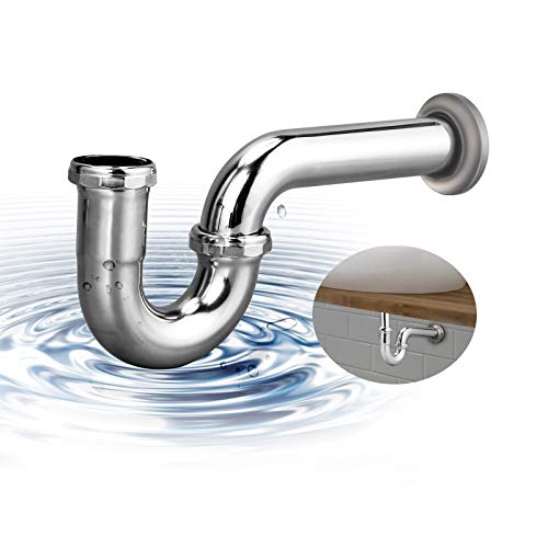 Brass P-trap Pipe Basin Sink Waste Kit
