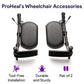 Elevating Wheelchair Leg Rest - Elevated Foot Rest With Wheelchair Calf Support, Right