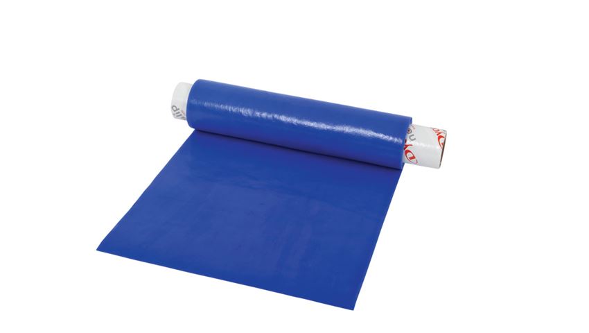 Dycem Nonslip Matting, Blue, Round Pad, 7-1/2" Diameter X 3/16" Thick