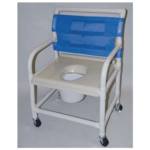 Shower Chair W/Vacuum Form Molded Seat, 24"