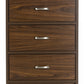 Avondale Four Drawer Dresser; 30"W 17.25"D
36"H; Laminate Top With T-Mold Edge, 3Mm
Self-Edge Drawer Fronts, Finish: Fonthill Pear
