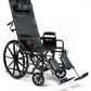 Advantage Recliner, 22" X 19", Full Arm, Elevating Legrest 450Lb