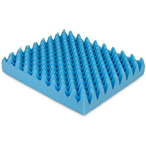 Egg Crate Sculpted Foam Chair Cushion, 18x16x4