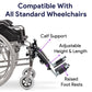 Elevating Wheelchair Leg Rest - Elevated Foot Rest With Wheelchair Calf Support, Right