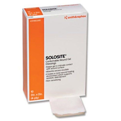 Solosite Conformable Dressing 4"X4" 10Ea/Bx