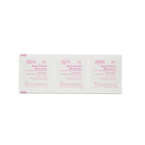 Nail Polish Remover Pads, 100Ea/Bx