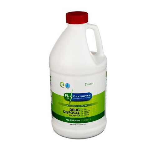 Drug Disposal System Rx Destroyer All-Purpose PRO Series Solution 64oz