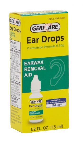 Ear Wax Removal Drops 15ml (Appx .5oz)  (Debrox Gen)