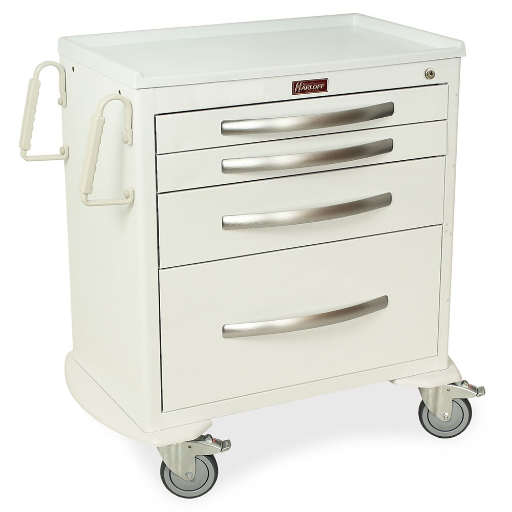 A-Series Lightweight Aluminum Anesthesia Cart, Tall Height, Standard Width