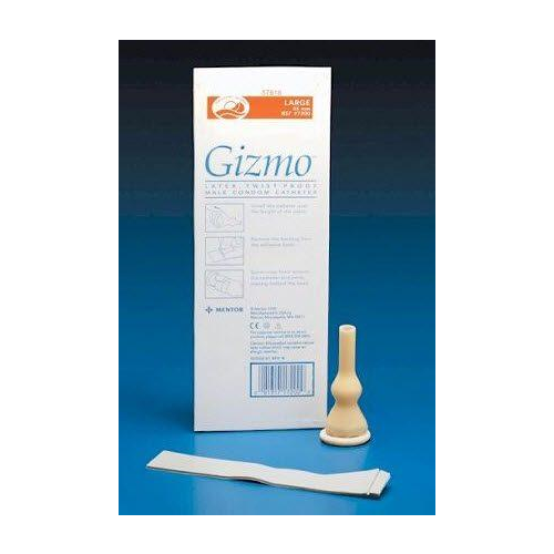 Male Catheter 2-Pc 1-Sided Adhesive Large 35Mm 100Ea/Bx