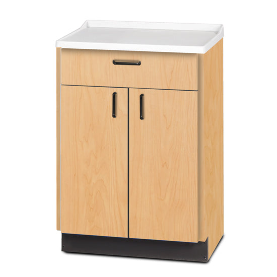 Molded Top Treatment Cabinet with 2 Doors and 1 Drawer