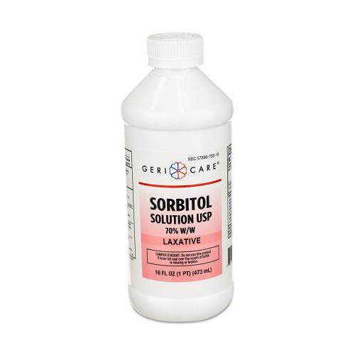 Sorbitol Solution Laxative 70%, 16Oz. (473Ml) 12/Cs