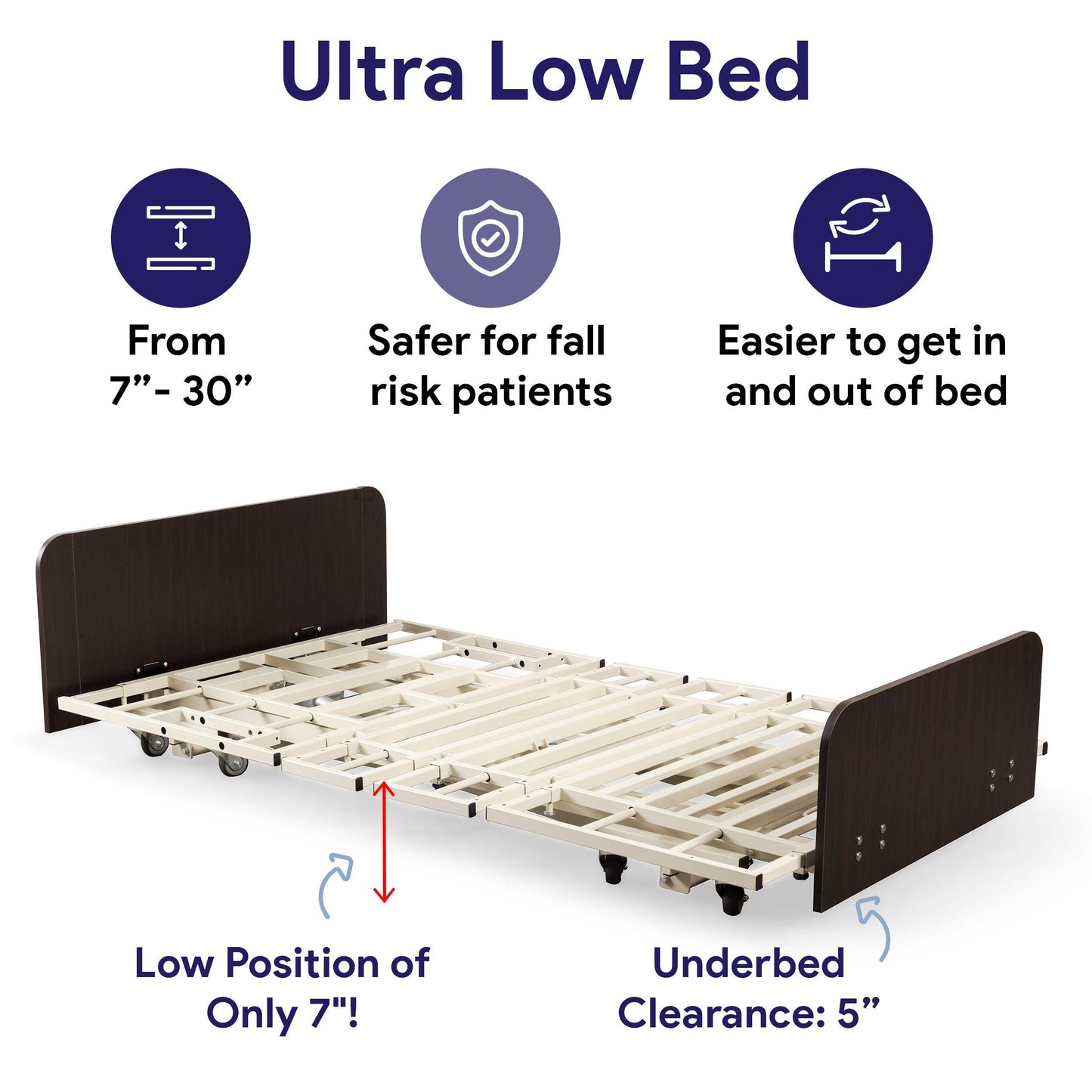 Adjustable Electric Hospital Bed - ProHeal-Products