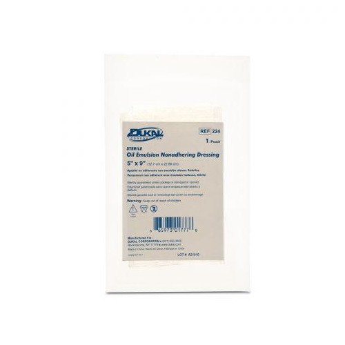 Oil Emulsion Non Adhering Dressing 5"x9" (Adaptic Type) 12ea/bx 6bx/cs