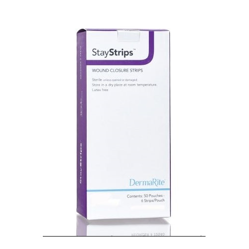 StayStrips Skin Closure Strip 1/8" x 3", Box of 50