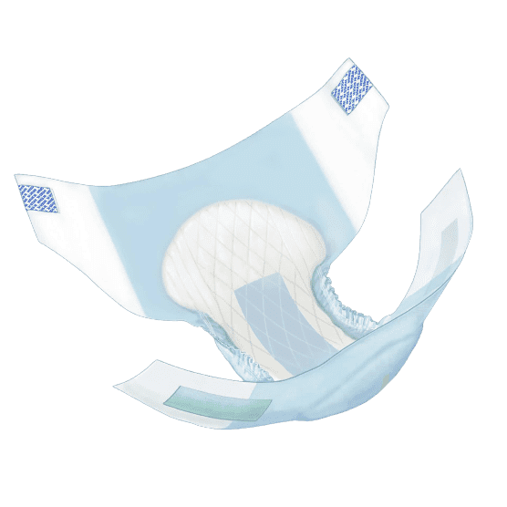 Overnight Heavy Absorbency Plus Poly Adult Briefs ProHeal