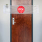 Door Guard W/Alarm, 12" x 60"