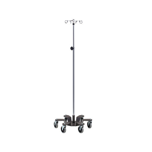 Six-Leg, 4-Hook, Heavy Base Infusion Pump Stand