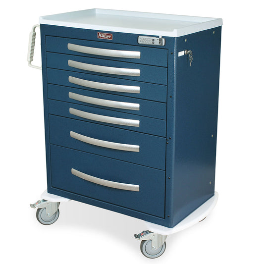 A-Series Anesthesia Cart, MD30-ANS PKG, Medium H, Standard W, E-Lock