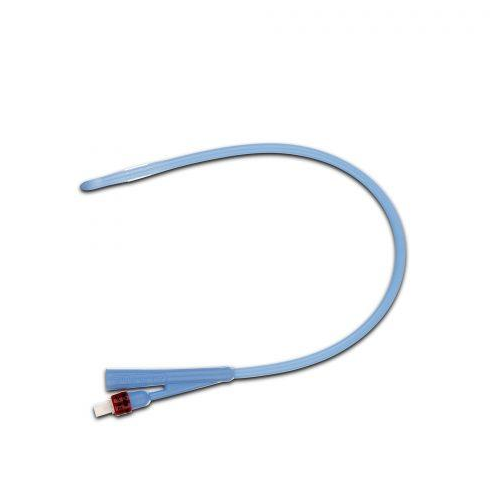 Foley Catheter, Silicone, 5cc 2-Way 18fr 10ea/cs