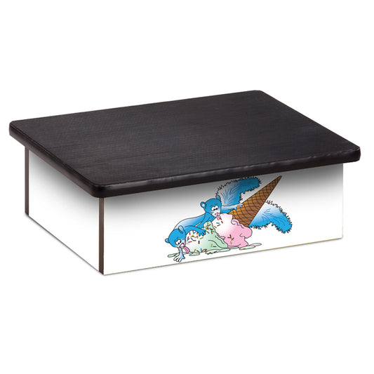 Ice Cream Squirrel Laminate Step Stool