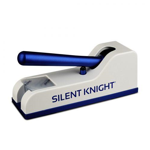 New Silent Knight Pill Crusher Stainless Steel, Anodized Aluminum