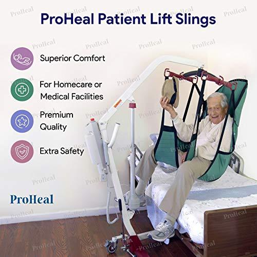 ProHeal Universal Full Body Lift Sling Solid Fabric Polyester - XX Large - ProHeal-Products