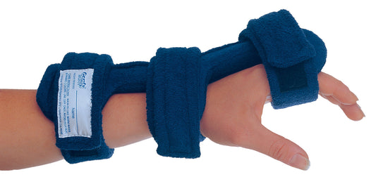 Terry Cloth Dorsal Hand Splint