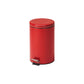 Small Round Red Waste Receptacle