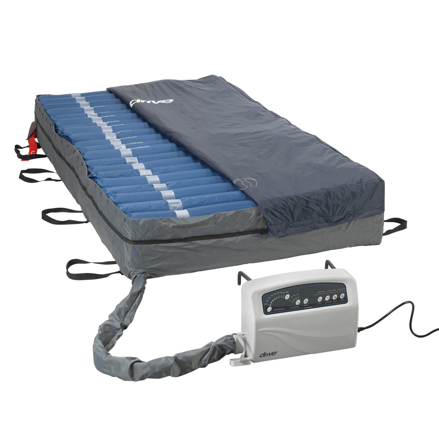 Med Aire Plus Bariatric Heavy Duty Low Air Loss Mattress Replacement System