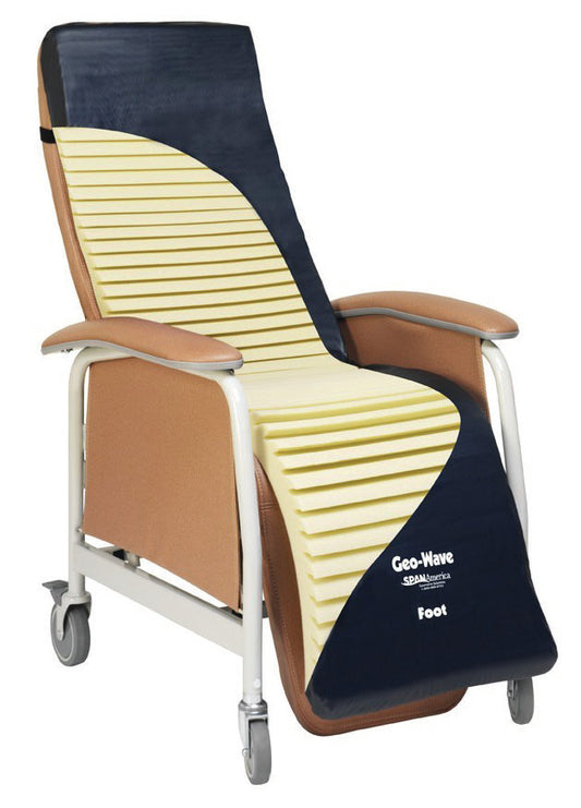 Geo-Wave seat cushion with cover, 22"W x 68"L