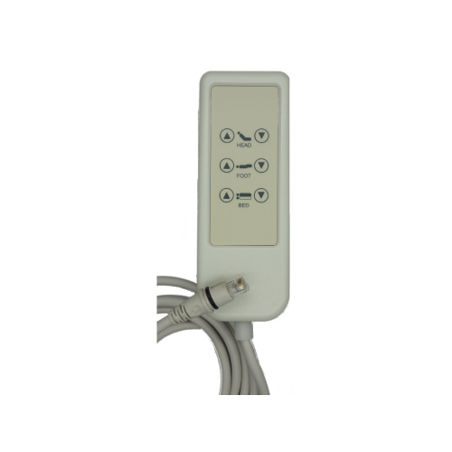 Replacement for Hill-Rom p/n: 157399, 6 BUTTON RJ50 PLUG /Model 80