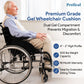 Bariatric Gel Wedge Wheelchair Seat Cushion