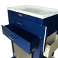 Malignant Hyperthermia Cart with 1.0 Cubic Feet Medical Grade Refrigerator