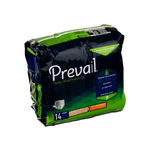Prevail Extra Protective Underwear X-Large 58"- 68" - 14ea/pk 4pk/cs