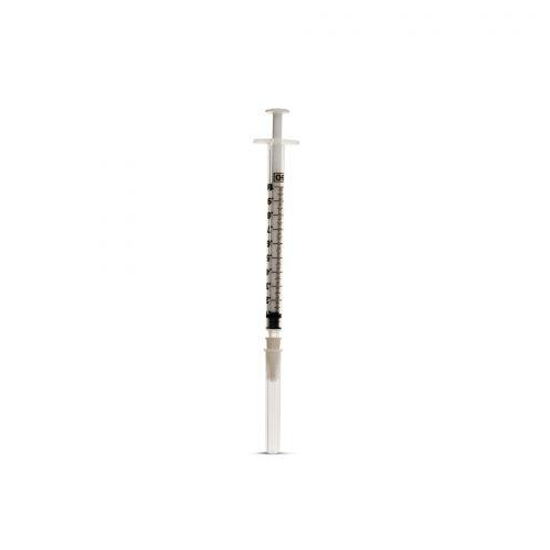 Bd 1Ml Tb Tuberculin Syringe, Detachable. 27Gx.5" Needle, 100/Bx