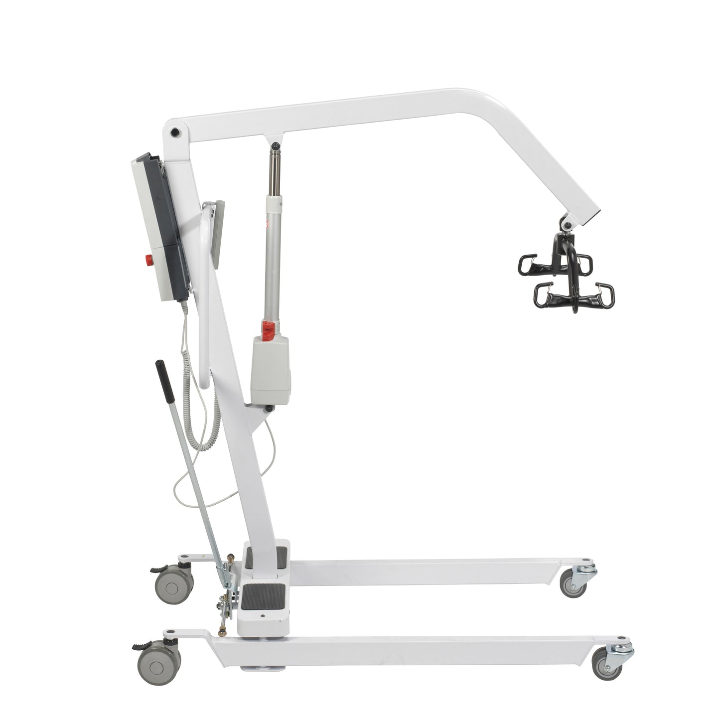 Battery Powered Electric Patient Lift with Rechargeable and Removable Battery, No Wall Mount
