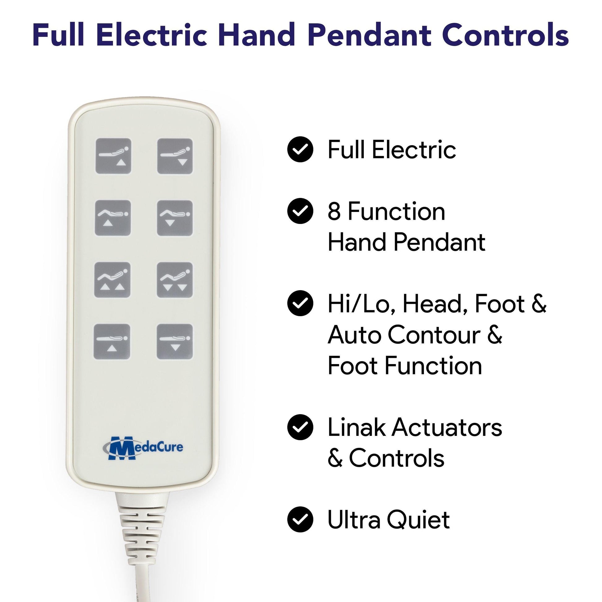 Super Low Full Electric Hospital Bed - ProHeal-Products